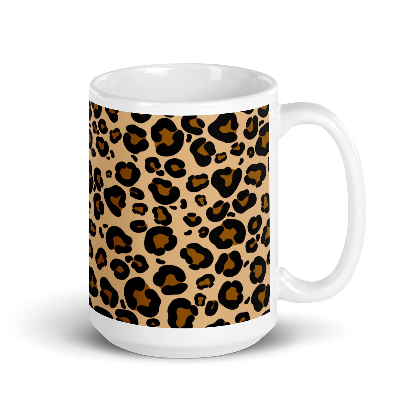 White Leopard Mug