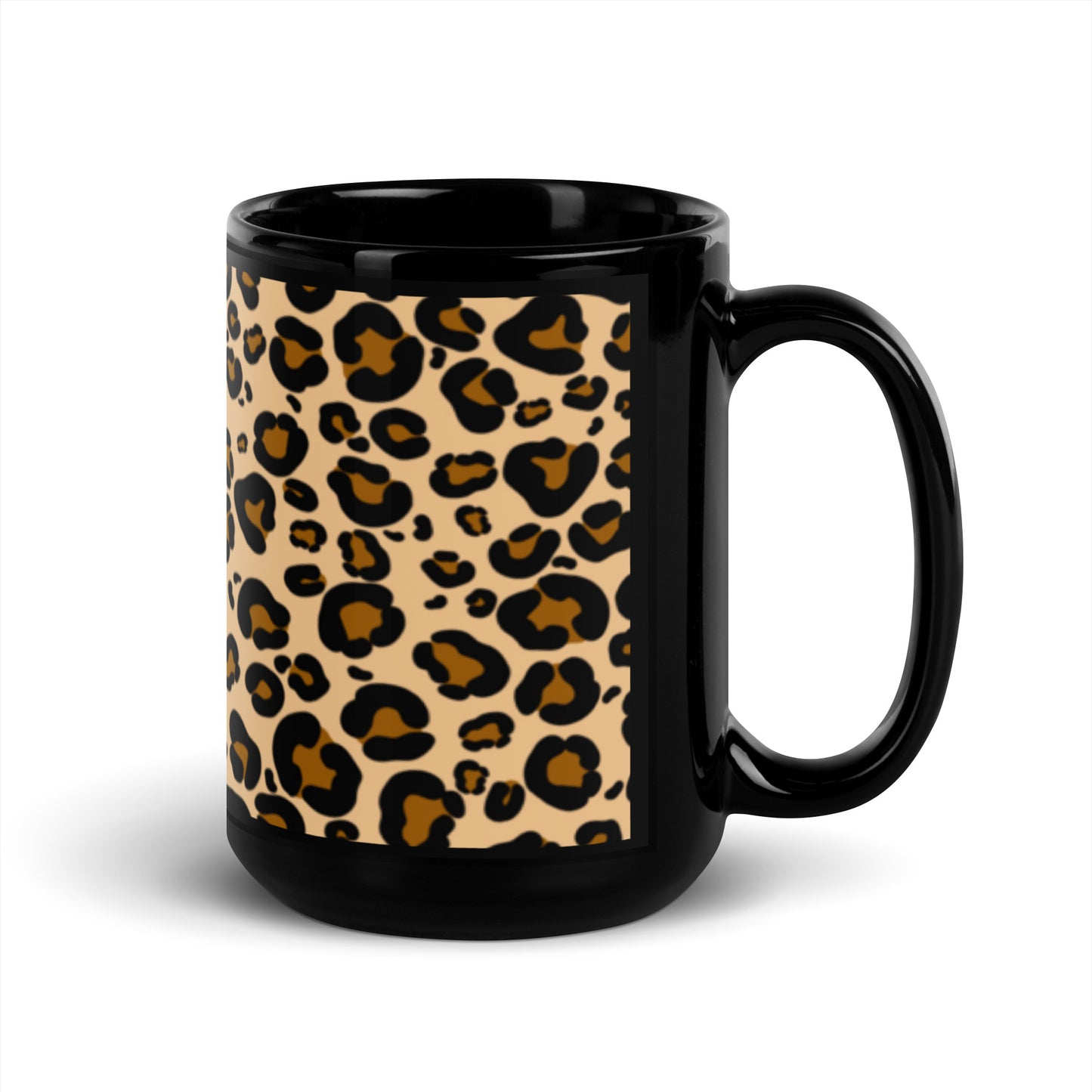 Black Leopard Mug