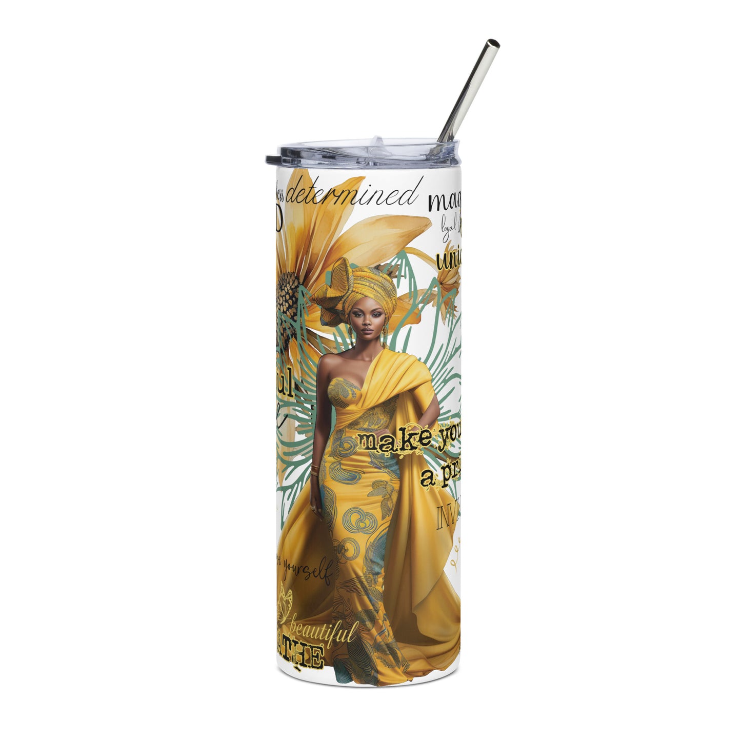 Golden Queen tumbler
