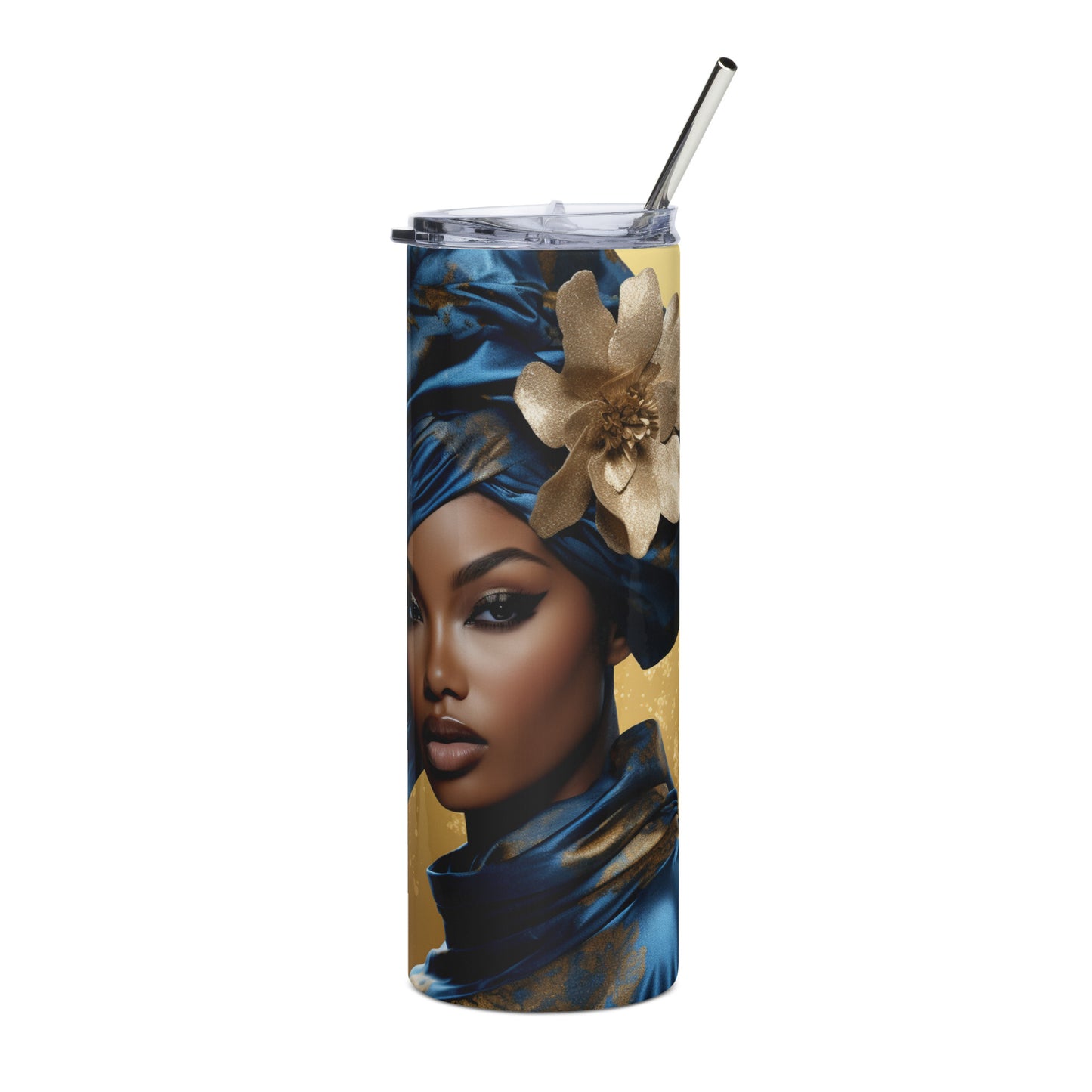 Blue Lady tumbler