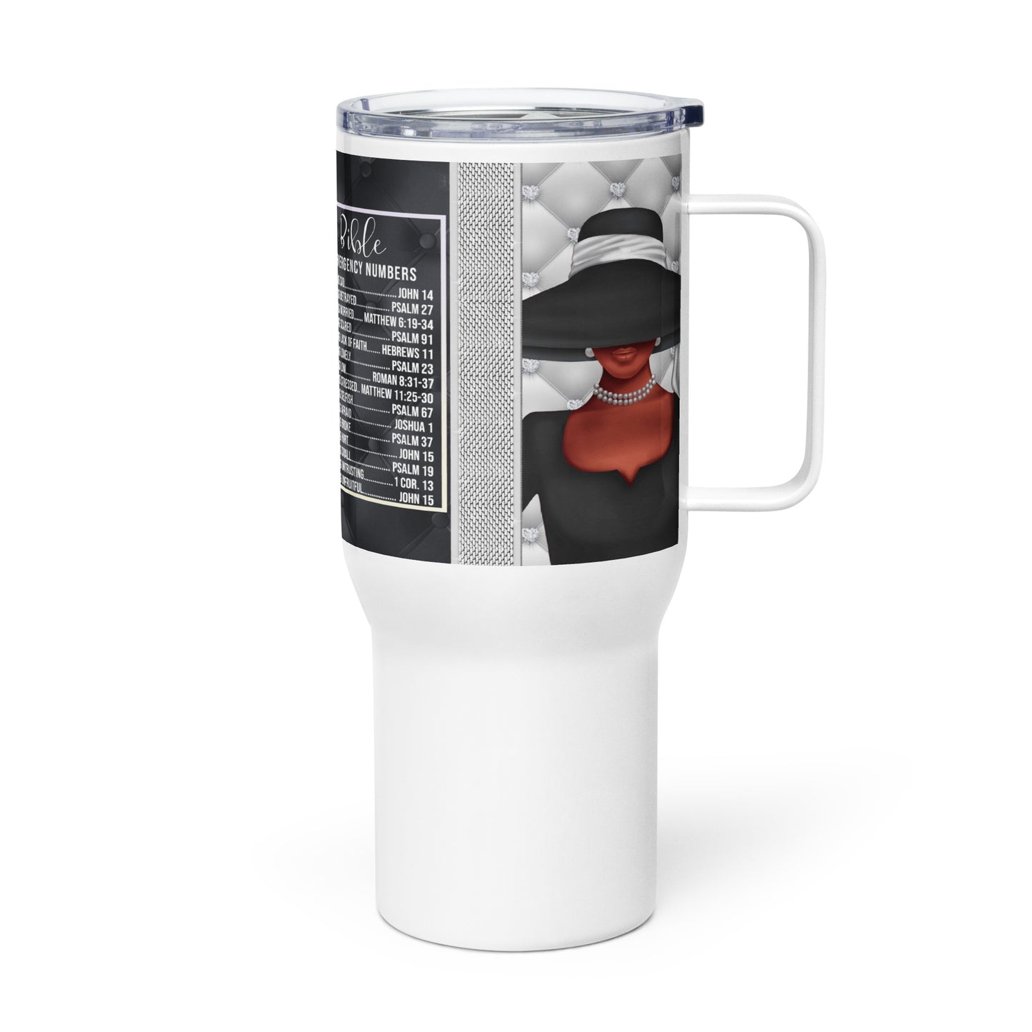 Hat Lady Travel mug